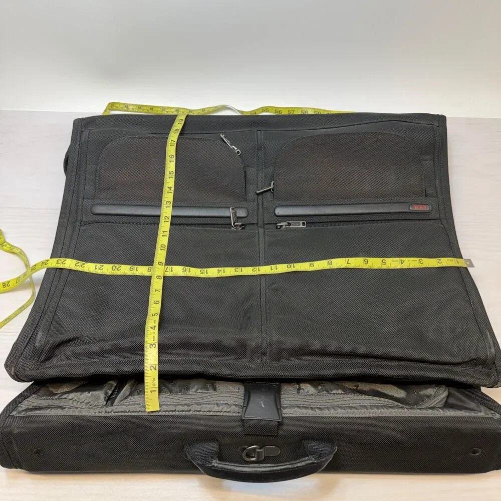 TUMI Alpha‎ Tri-fold Carry-On Travel Garment Bag Ballistic Nylon Black